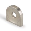 Pomo Circle 6111 40x40 mm Níquel Satinado