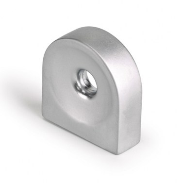 Pomo Circle 6111 40x40 mm Cromo Mate