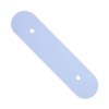 Perchas - Base Hooks 615 2 Perchas 165x40mm Metacrilato Celeste