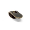 Pomo Flexo 6190 49x24 mm Bronce Industrial
