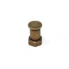Pomo Tube 6200 Ø19 mm Bronce Rústico