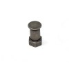 Pomo Tube 6200 Ø19 mm Estaño Rústico