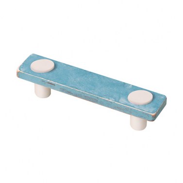 Tiradores mueble - Tirador Shabby 620S 135mm Madera Azul