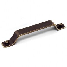 Tirador Rivet 6211 186x22 mm Bronce Industrial
