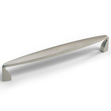 Tirador Elbow 128 mm Níquel Satinado
