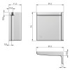 Tapa Colgador Libra H11 Derecha Blanco