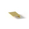 Tirador Flat 6614 50 mm Oro Cepillado