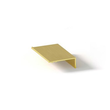 Tirador Flat 6614 50 mm Oro Cepillado