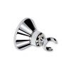 Accesorios y ayudas baño - Soporte para Ducha Rótula Cromo Brillo