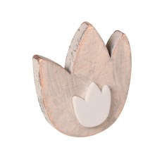 Pomo Shabby 665S Tulipán Madera Arena