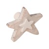 Pomos mueble - Pomo Shabby 667S Estrella Madera Arena
