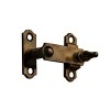 Fallebas y Cremonas para Ventanas - Aldabilla 1818 con Cuello 30 mm Bronce Envejecido