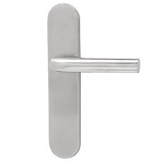 Manivelas con placa - Juego Manivelas con Placa Falcon Inox AISI 316