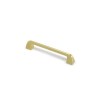 Tirador Wedge 6853 128 mm Dorado Cepillado