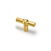 Pomo Sphere 6860 46x30mm Oro Cepillado
