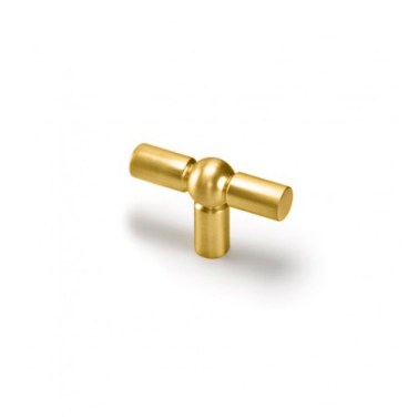 Pomo Sphere 6860 46x30mm Oro Cepillado