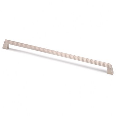 Tirador Grooves 6871 338 mm Níquel Cepillado