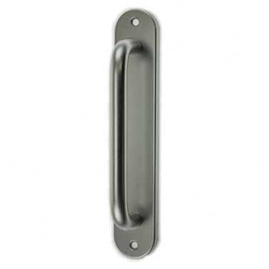 Manillones con placa - Manillón Aluminio con Placa 70002F1 Plata