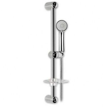 Accesorios y ayudas baño - Conjunto Barra Deslizante y Set Ducha 3 Jets Blu