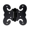 Bisagras y pernios de forja - Bisagra Portón 700 153x170 mm Negro