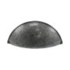 Asas y anillas mueble - Tirador Concha 704PT 78x33 mm Plata Vieja