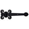 Bisagras y pernios de forja - Bisagra Portón 710 445x153 mm Negro