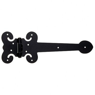 Bisagras y pernios de forja - Bisagra Portón 710 445x153 mm Negro