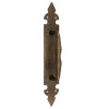 Manillón con Placa Torneado 73003B 275x43 mm Anticuario