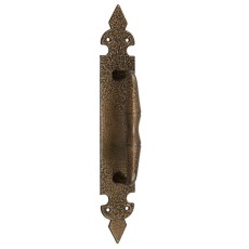 Manillón con Placa Torneado 73003B 275x43 mm Anticuario