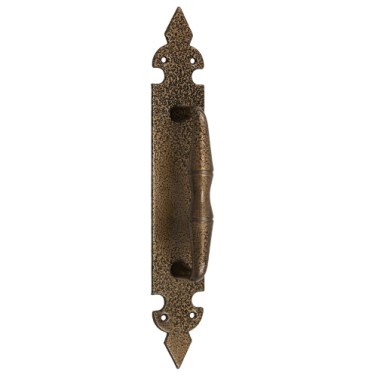 Manillón con Placa Torneado 73003B 275x43 mm Anticuario