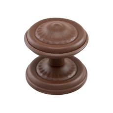 Pomo Fijo Forjado 73054 Ø80mm Pintado Óxido