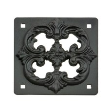Varios forja - Mirilla Decorativa 73278 120x120 mm Negro