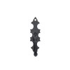 Tiradores de forja - Péndulo Puerta 73860 22x60 mm Negro