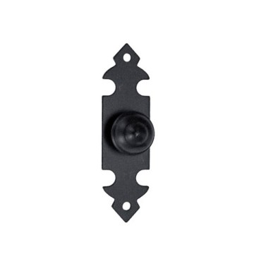 Tirador Maletero 73880 Placa Lisa 25x90mm Negro