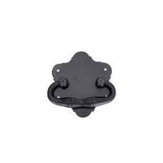 Tiradores de forja - Asa Arcón 73894 Placa 115x115 mm Negro