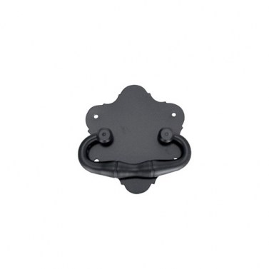 Tiradores de forja - Asa Arcón 73894 Placa 115x115 mm Negro