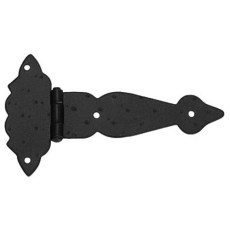 Bisagras y pernios de forja - Bisagra Pala 73950 100x80 mm Negro