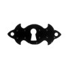 Varios forja - Bocallave Mueble Horizontal Negro