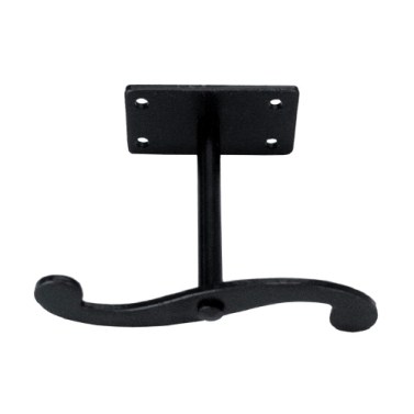 Fallebas y Cremonas para Ventanas - Ese Retenida con Placa para Atornillar 130x100 mm Negro