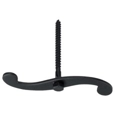 Fallebas y Cremonas para Ventanas - Ese Retenida con Tirafondo 130x100 mm Negro
