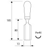 Formones y Gubias - Gubia Tallista 742 13 mm