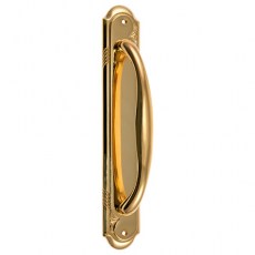 Manillón con Placa 743 Baño Oro