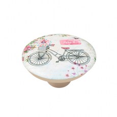 Pomos mueble - Pomo 750 ABS Serigrafía Bicicleta