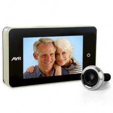 Mirilla Digital AYR 754 Cromo Brillo