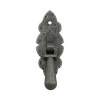 Tiradores de forja - Tirador Péndulo Vertical 75P 80x30 mm Plata Vieja