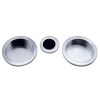Kit Corredera Redondo de Paso 7610 Cromo Satinado