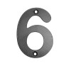 Números, Letras e Indicadores - Número 6 de 100 mm Negro