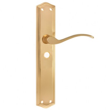 Manivelas con placa - Juego Manivelas con Placa 762 con Orificio para Condena a 47mm Bioro