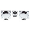 Kit Corredera Cuadrado de Paso 7630 Cromo Brillo
