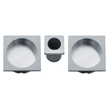 Kit Corredera Cuadrado de Paso 7630 Cromo Satinado